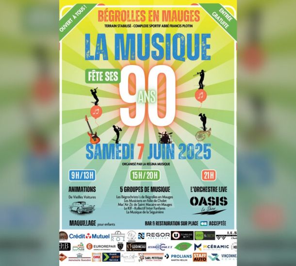 LA MUSIQUE FETE SES 90 ANS