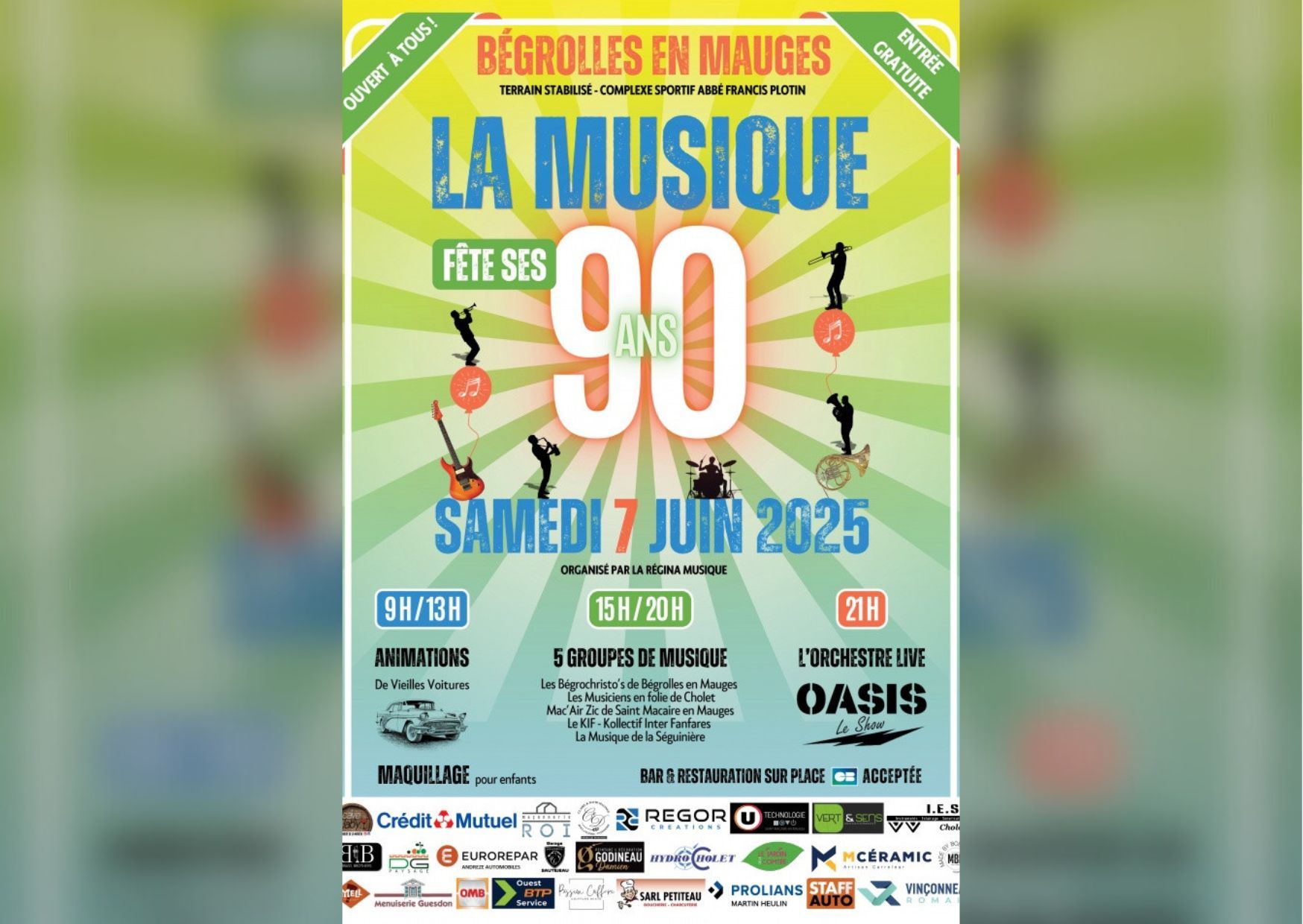 LA MUSIQUE FETE SES 90 ANS